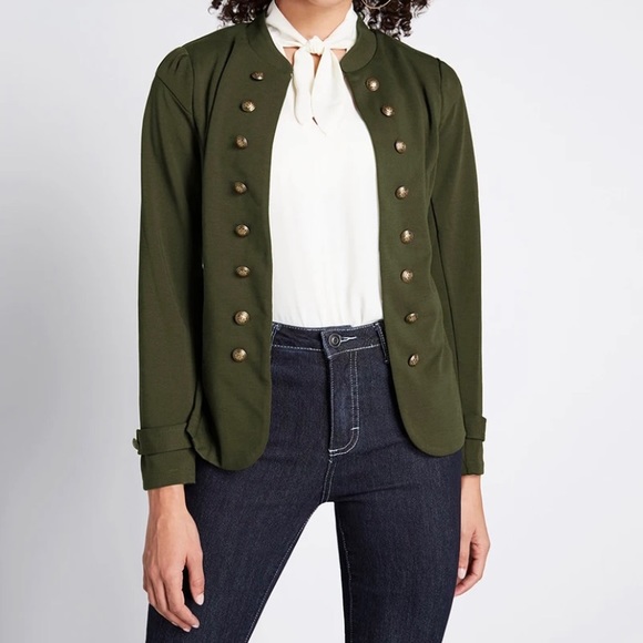 ModCloth Small Military Jacket - Picture 2 of 5